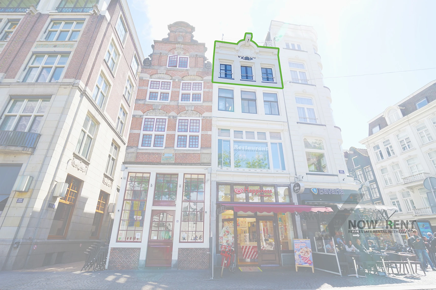 (2 slaapkamers) Damstraat 1D, Amsterdam