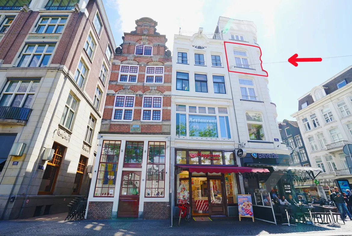 (2 slaapkamers) Damstraat 1C, Amsterdam