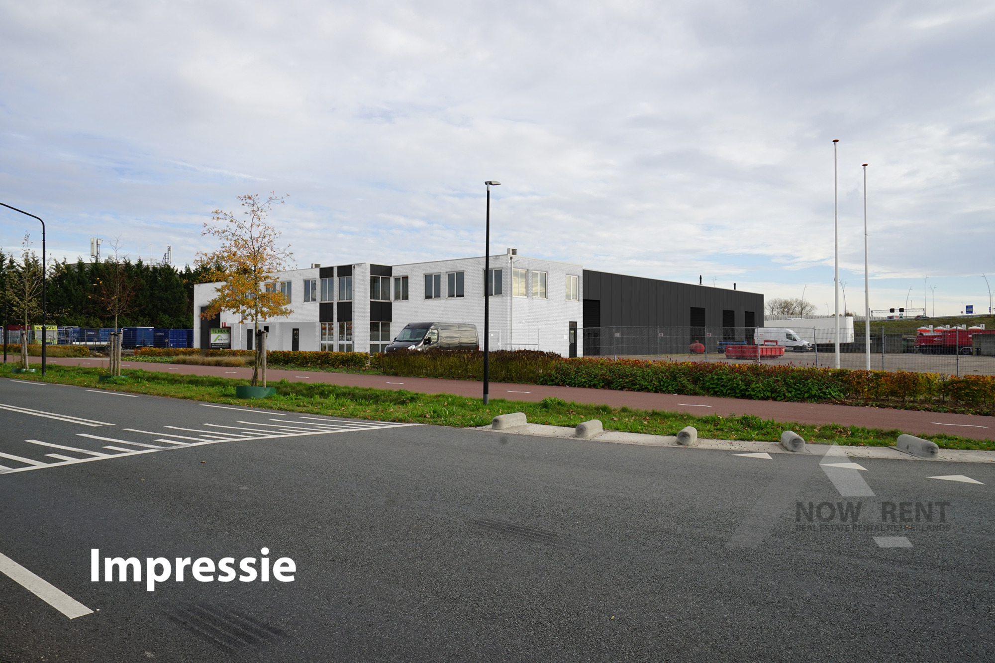 3 Gevel kantoor + hal impressie