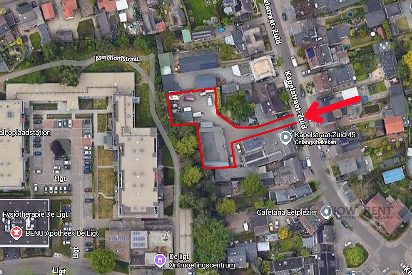 17 Kapelstraat-Zuid Hal + Buitenterrein 17